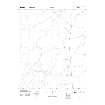 2010 Map of Antelope Lookout Mesa, 2010 Print
