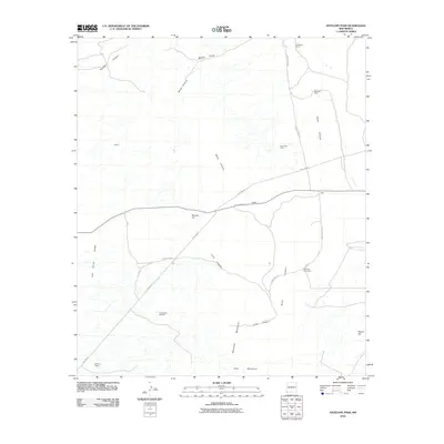 2010 Map of Antelope Pass, 2010 Print