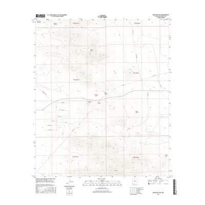 2017 Map of Antelope Pass, 2017 Print