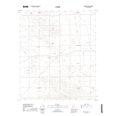 2020 Map of Antelope Pass, 2020 Print