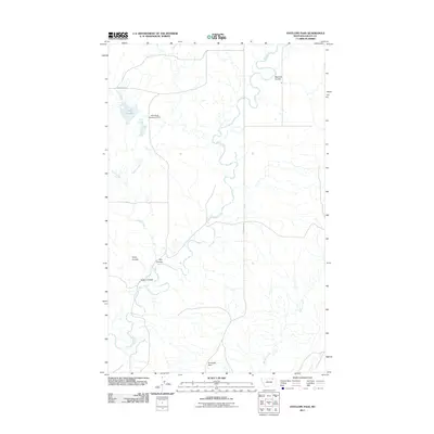 2011 Map of Antelope Pass, 2011 Print