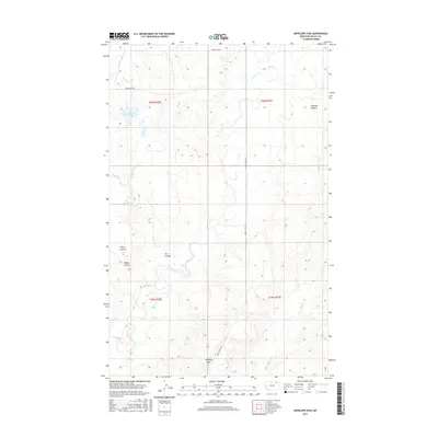 2017 Map of Antelope Pass, 2017 Print