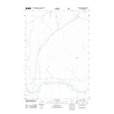 2011 Map of Antelope Peak, 2011 Print