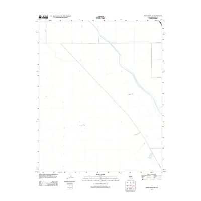 2012 Map of Antelope Plain, 2012 Print