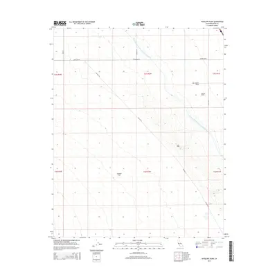 2015 Map of Antelope Plain, 2015 Print