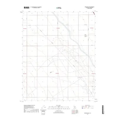 2018 Map of Antelope Plain, 2018 Print
