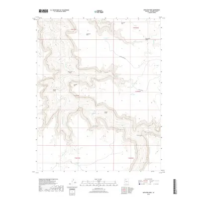 2018 Map of Antelope Point, 2018 Print