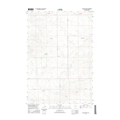 2017 Map of Antelope Point, 2017 Print