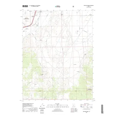 2020 Map of Antelope Range, 2020 Print