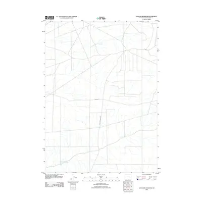2012 Map of Antelope Reservoir, 2012 Print