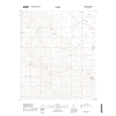 2020 Map of Antelope Ridge, 2020 Print