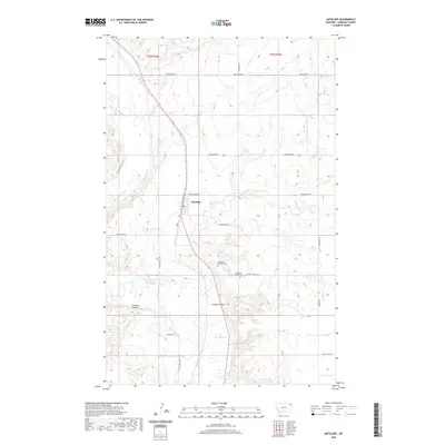 2020 Map of Antelope, 2020 Print