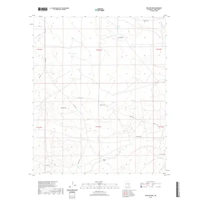 2020 Map of Antelope Sink, 2020 Print