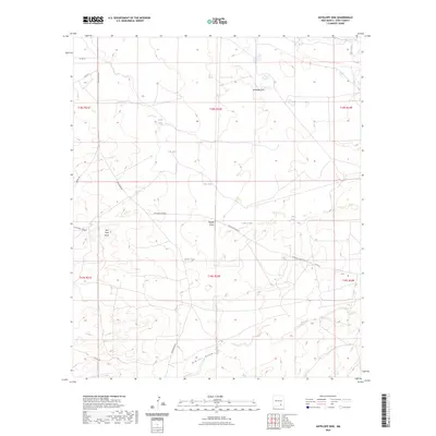 2023 Map of Antelope Sink, 2023 Print