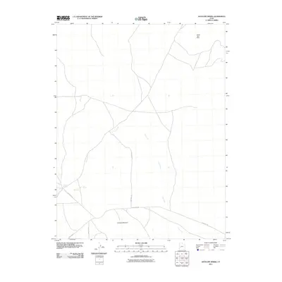 2011 Map of Antelope Spring, 2011 Print
