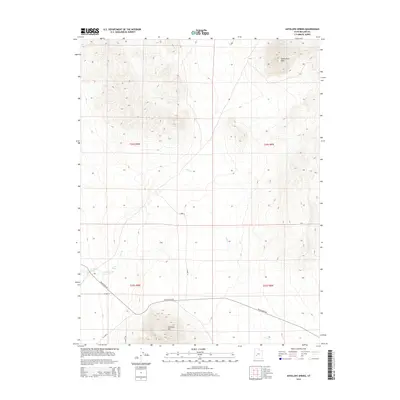 2014 Map of Antelope Spring, 2014 Print