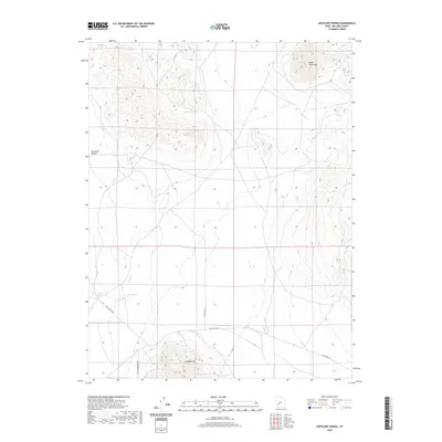 2020 Map of Antelope Spring, 2020 Print