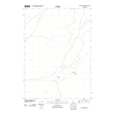 2010 Map of Antelope Spring, 2010 Print
