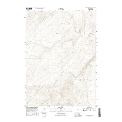 2017 Map of Antelope Spring, 2017 Print