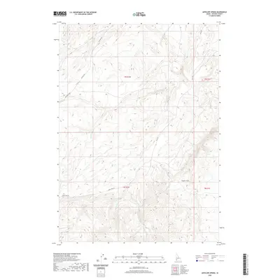 2020 Map of Antelope Spring, 2020 Print