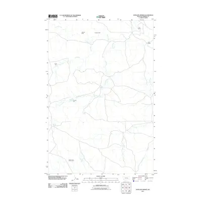 2011 Map of Antelope Springs, 2011 Print