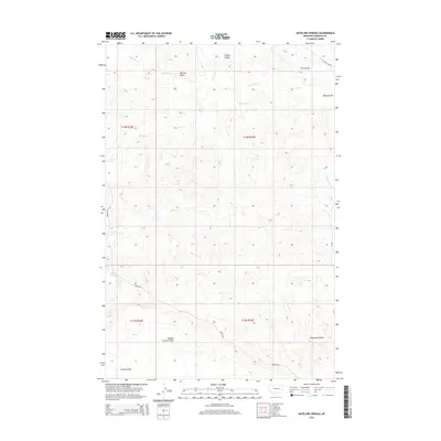 2014 Map of Antelope Springs, 2014 Print