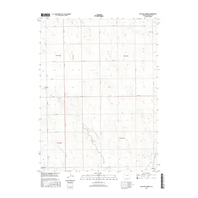 2016 Map of Antelope Springs, 2016 Print