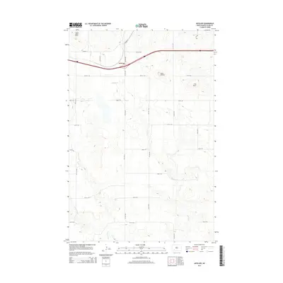 2014 Map of Antelope, 2014 Print