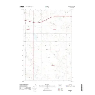 2020 Map of Antelope, 2020 Print