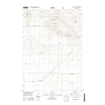 2013 Map of Antelope Valley, 2013 Print