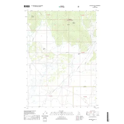2020 Map of Antelope Valley, 2020 Print