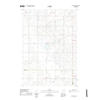 2017 Map of Antelope Valley, 2017 Print