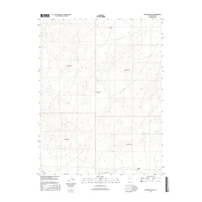 2017 Map of Antelope Valley, 2017 Print