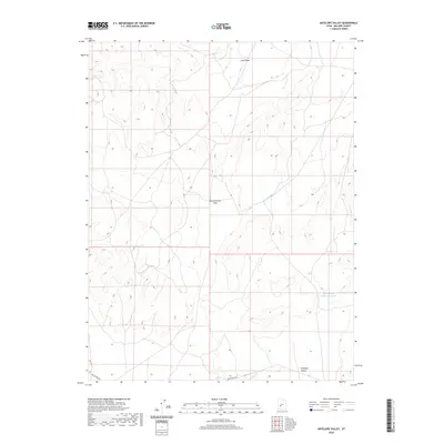 2020 Map of Antelope Valley, 2020 Print