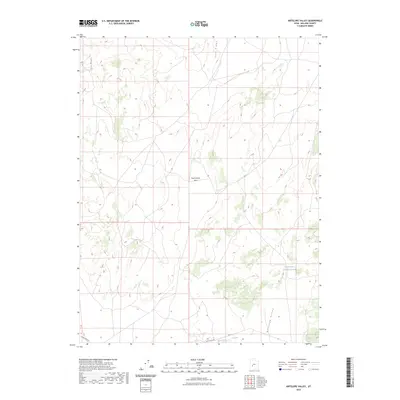 2023 Map of Antelope Valley, 2023 Print