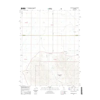 2015 Map of Antelope Valley, 2015 Print