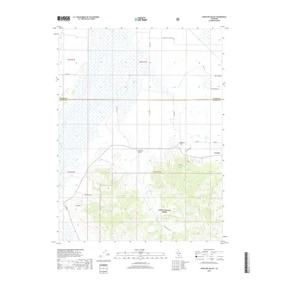 2018 Map of Antelope Valley, 2018 Print