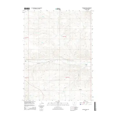 2015 Map of Antelope Wash, 2015 Print