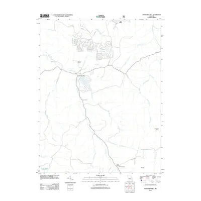 2012 Map of Anthonies Mill, 2012 Print
