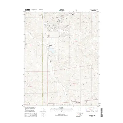 2015 Map of Anthonies Mill, 2015 Print