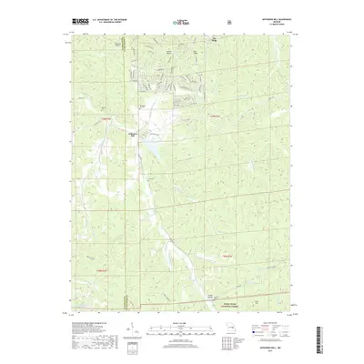 2017 Map of Anthonies Mill, 2017 Print