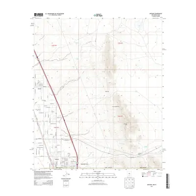 2013 Map of Anthony, 2013 Print