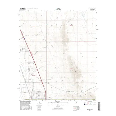 2017 Map of Anthony, 2017 Print