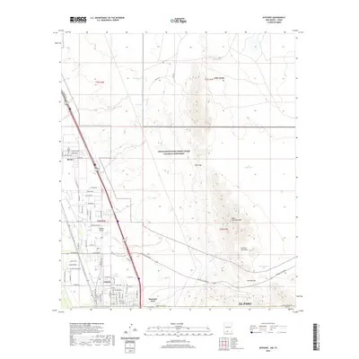 2020 Map of Anthony, 2020 Print