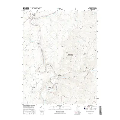 2016 Map of Anthony, 2016 Print