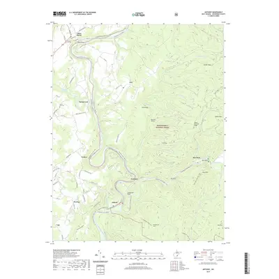 2019 Map of Anthony, 2019 Print
