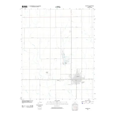 2010 Map of Anthony, 2010 Print