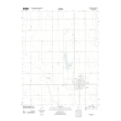 2012 Map of Anthony, 2012 Print