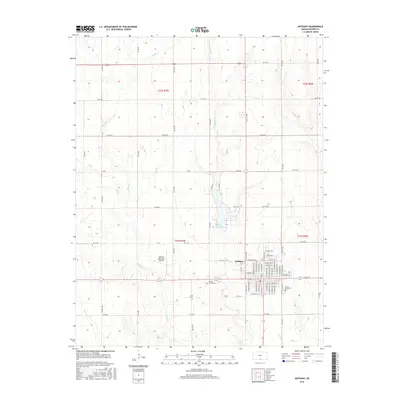 2015 Map of Anthony, 2015 Print