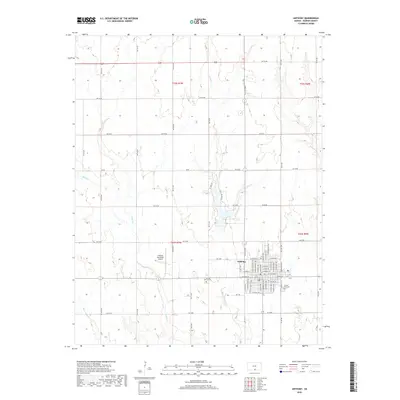2018 Map of Anthony, 2018 Print